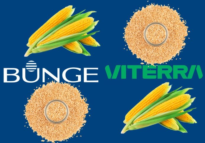 bunge viterra merger logo with agriculture commodities