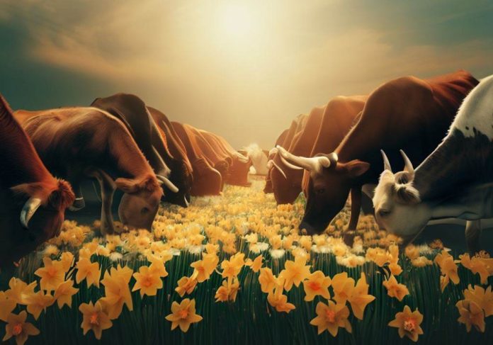 Daffodils Extract-Fed Cattle Show Reduced Methane Emissions