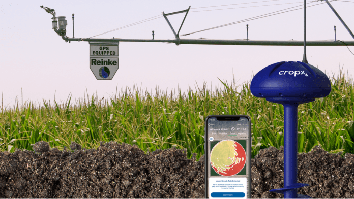 CropX, Reinke Introduce Actual ET Sensors For Precision Irrigation