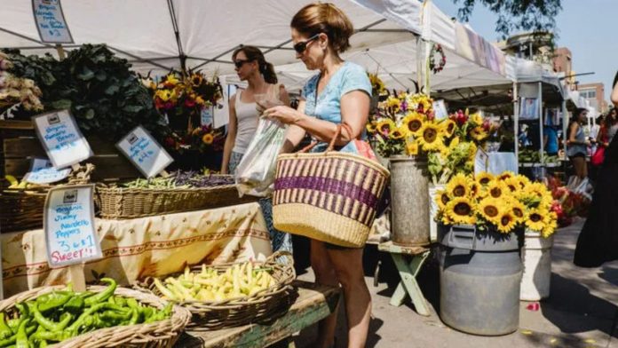 US farmers market