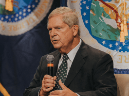 U.S. Agriculture Secretary Tom Vilsack warnings on Prop 12